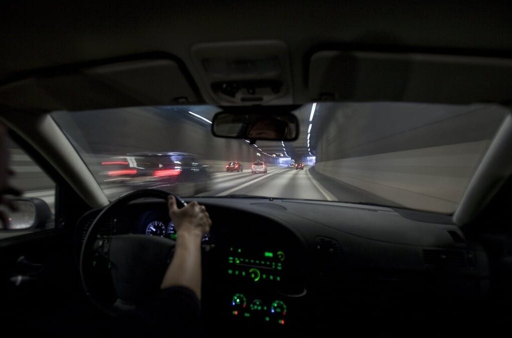Circulation sur l’autoroute A13 à proximité du tunnel de Saint-Cloud.