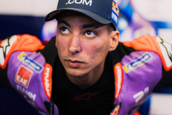 Toprak Razgatlioglu au guidon de sa Yamaha M1 Pramac en MotoGP.