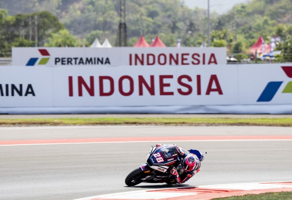 Classement de la course de Moto2 du Grand Prix d'Indonésie remportée par Izan Guevara.