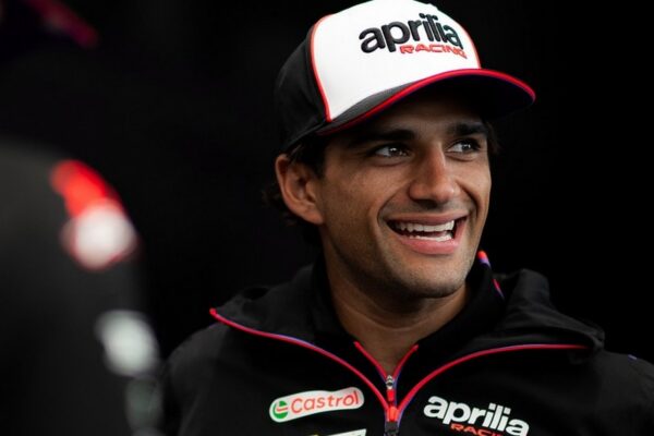Jorge Martín sur son Aprilia lors du Grand Prix d’Indonésie de MotoGP.