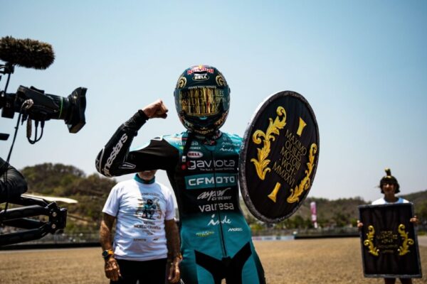 Máximo Quiles, nouveau champion du monde Moto3 sous les couleurs d’Aspar.