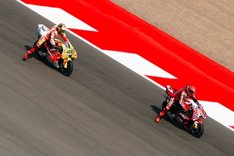 Marc Márquez et Fabio Di Giannantonio