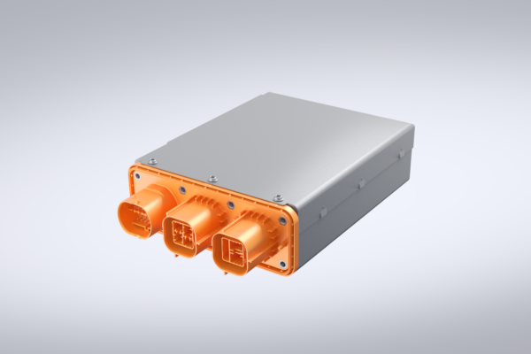 Système de gestion de batterie EnergyCore de Forvia Hella destiné aux véhicules hybrides.