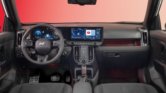 La planche de bord du nouveau Hyundai Bayon.