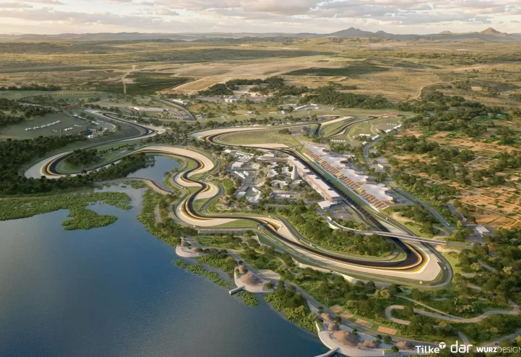 Projet de circuit de Bugesera au Rwanda, destiné à accueillir un Grand Prix de Formule 1.