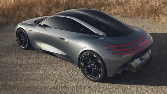 Le concept Peugeot RCZ.