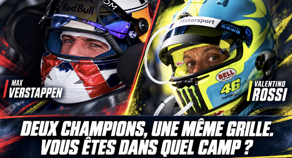Max Verstappen et Valentino Rossi à l’affiche de la finale du GT World Challenge Europe à Portimão.