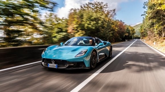 La Maserati MCPura, dont les ventes restent faibles.