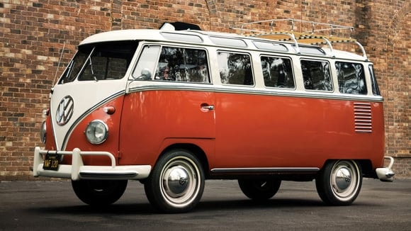 Le Combi (Volkswagen Type 2), source d’inspiration du futur ID. Buzz.