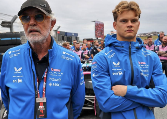 Paul Aron, pilote de réserve de l’écurie Alpine en Formule 1.