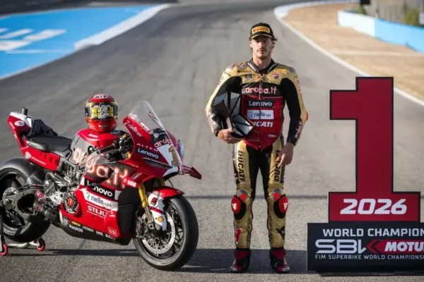 Classement de la première séance d’essais libres du Superbike à Jerez, dominée par Nicolò Bulega devant quatre autres Ducati.