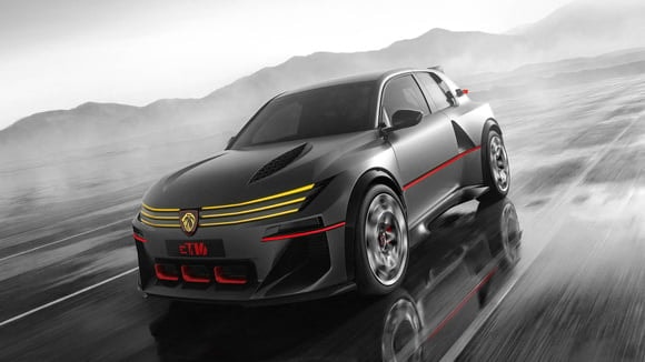 La Peugeot E-T16.