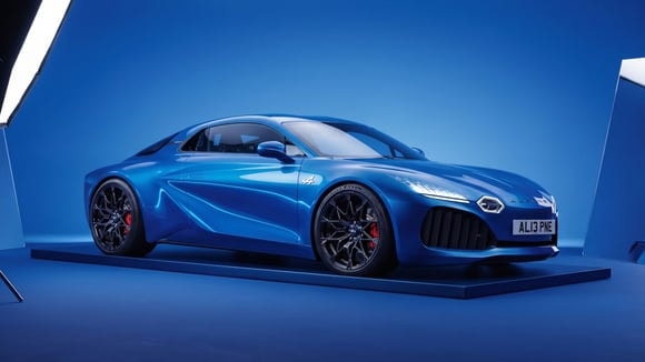 La future Alpine A110 EV.