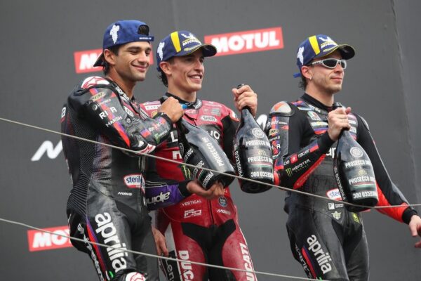 Marc Márquez, pilote Ducati engagé dans la lutte pour le titre MotoGP 2026.