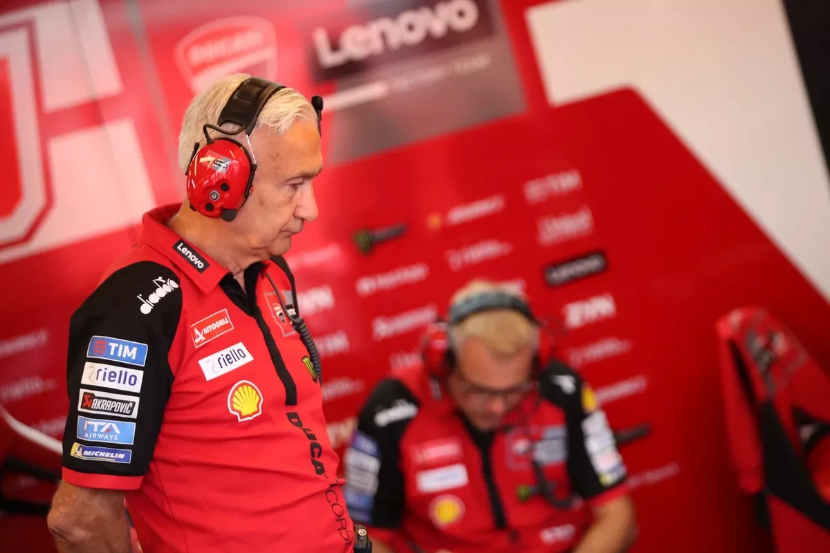 Davide Tardozzi, manager de l’équipe Lenovo Ducati