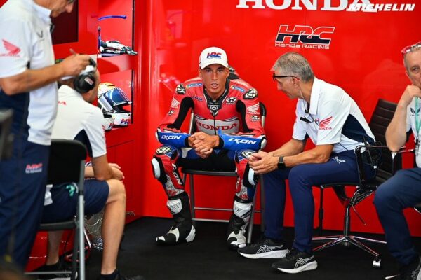 Aleix Espargaró, essayeur Honda impliqué dans le développement de la future MotoGP 850 cm³.