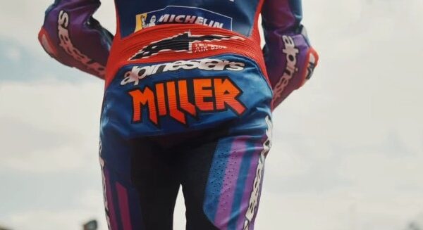 Jack Miller dans le paddock du MotoGP.
