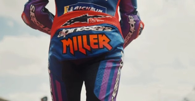 Jack Miller dans le paddock du MotoGP.