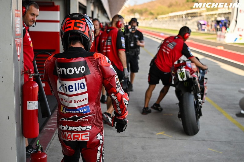 Pernat et Marc Márquez