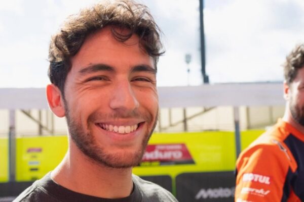 Enea Bastianini sur sa KTM Tech3 en MotoGP.