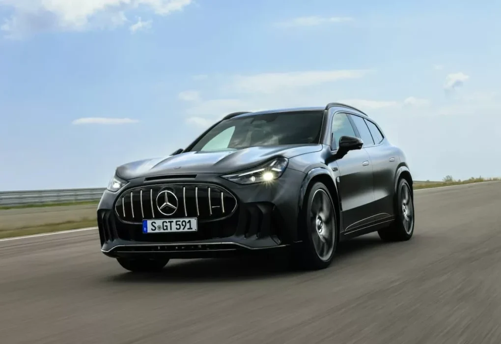 Le Mercedes-AMG GT SUV, nouveau SUV électrique développé par la division sportive du constructeur.