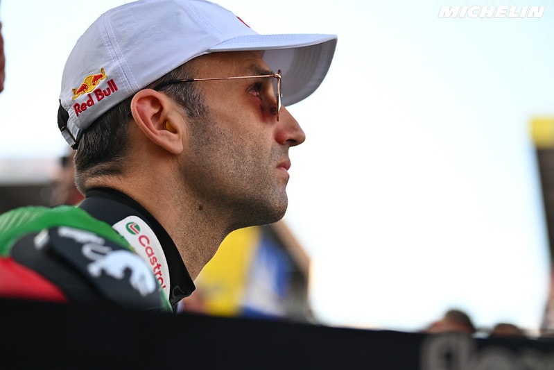 Johann Zarco au guidon de sa Honda LCR en MotoGP.