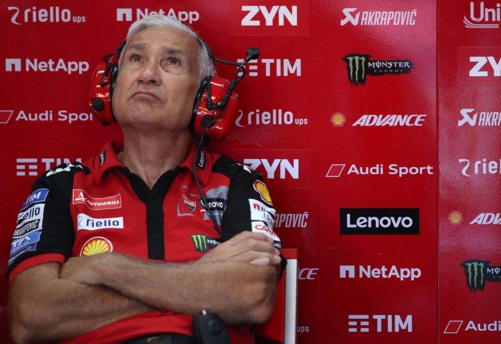 Marc Márquez sur sa Ducati de l'équipe officielle en MotoGP.