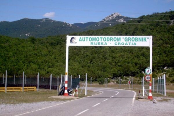 Le circuit de Rijeka, également appelé Automotodrom Grobnik, ancien théâtre du Grand Prix de Yougoslavie moto.