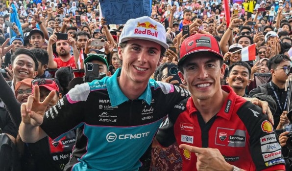 Maximo Quiles, champion du monde Moto3 2026 et protégé de Marc Marquez.