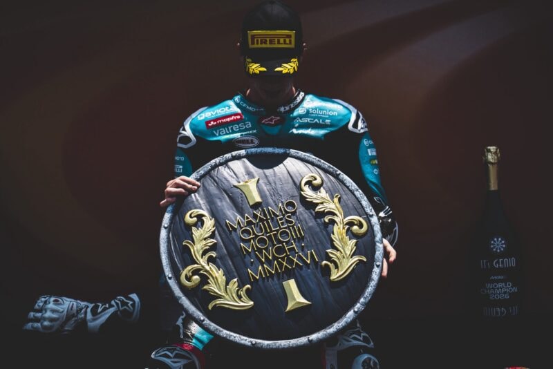 Marc Márquez et Máximo Quiles