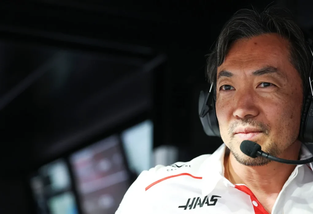 Ayao Komatsu, directeur de l'écurie Haas en Formule 1.