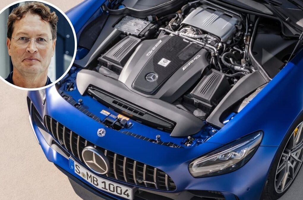 Une Mercedes AMG illustrant la place des grosses motorisations dans la gamme sportive du constructeur.