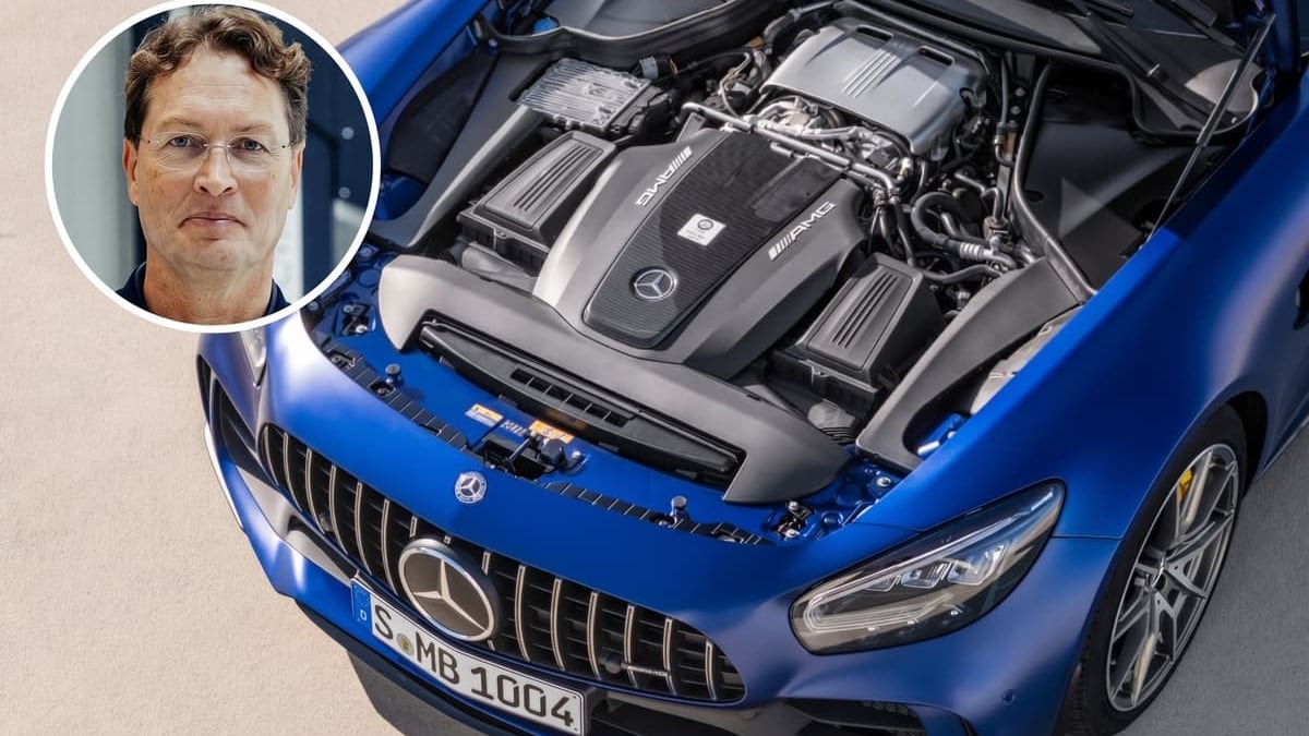 Une Mercedes AMG illustrant la place des grosses motorisations dans la gamme sportive du constructeur.