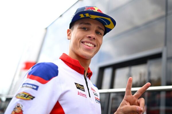 David Alonso, futur pilote de l'équipe LCR-Honda en MotoGP pour la saison 2027.