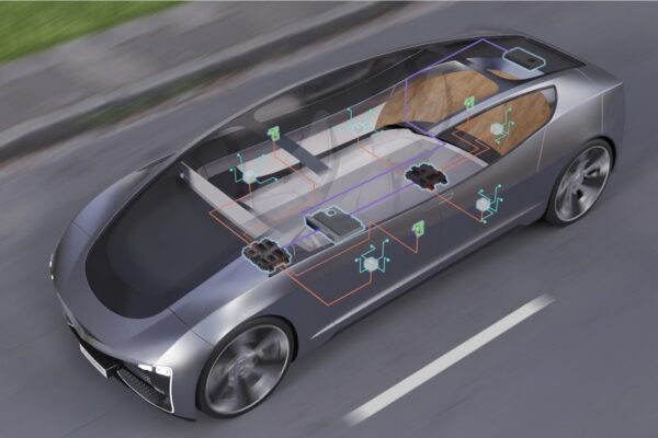 Interface de cockpit automobile connecté associée aux technologies Flyme Auto.