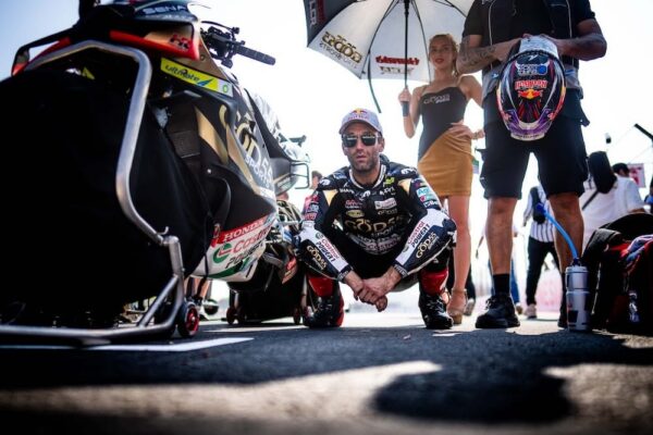 Johann Zarco au guidon de sa Honda sur le circuit de Phillip Island.