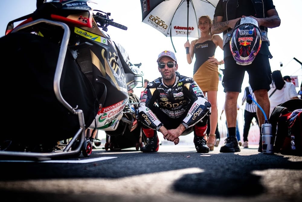 Johann Zarco au guidon de sa Honda sur le circuit de Phillip Island.