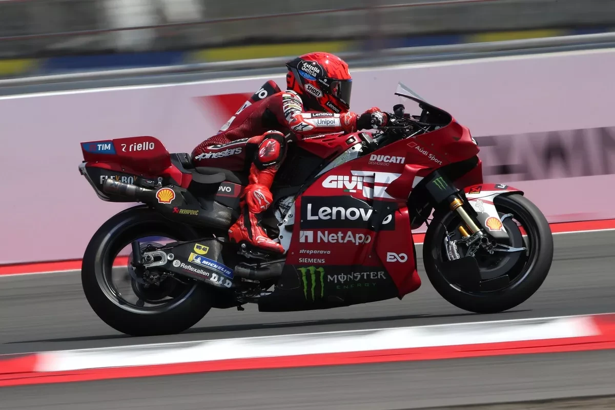 Marc Márquez sur une Ducati