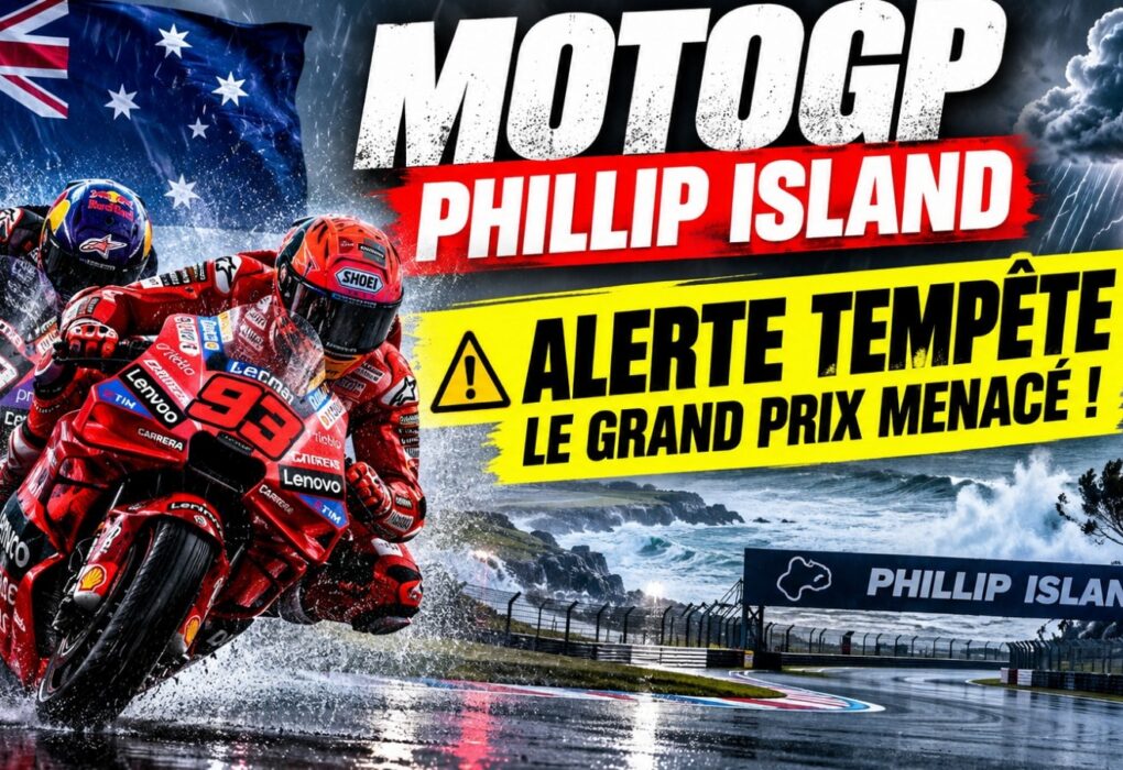 Le circuit de Phillip Island, théâtre du Grand Prix d’Australie de MotoGP.