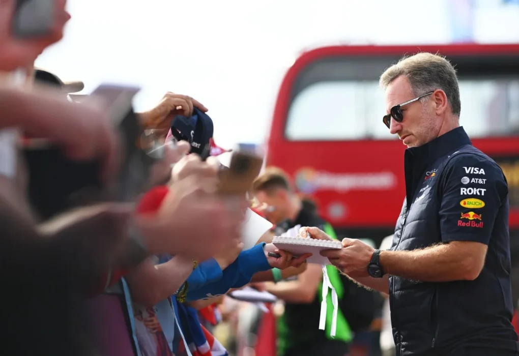 Christian Horner, ancien directeur de l'écurie Red Bull en Formule 1.