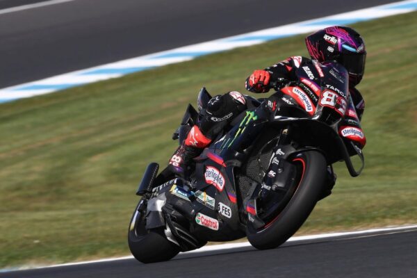 Jorge Martín sur son Aprilia lors du Grand Prix d’Australie à Phillip Island.