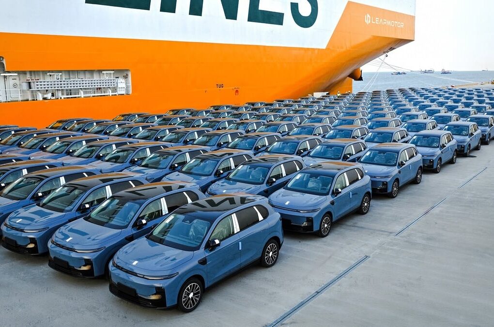 Le SUV électrique Leapmotor B10, désormais assemblé en Espagne dans une usine Stellantis.