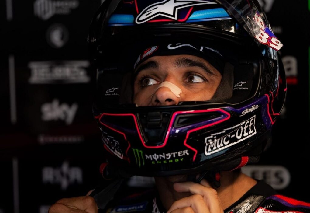 Jorge Martin sur son Aprilia lors du GP d’Australie de MotoGP.