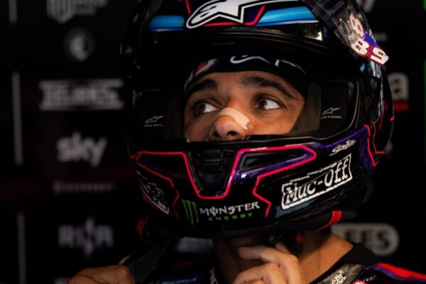 Jorge Martin sur son Aprilia lors du GP d’Australie de MotoGP.