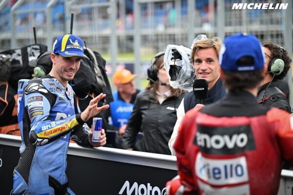 Álex Márquez en piste lors du sprint du Grand Prix d’Australie de MotoGP.