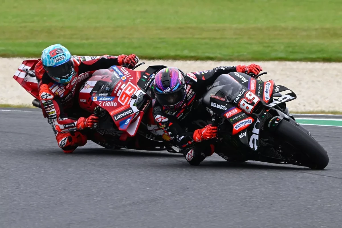 Jorge Martín et Marc Márquez.