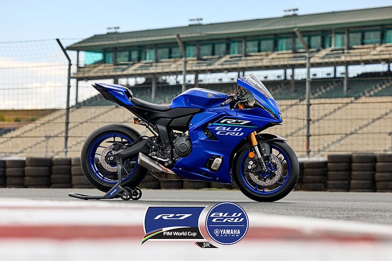 Yamaha R7 destinée à la BLU CRU World Cup 2027.