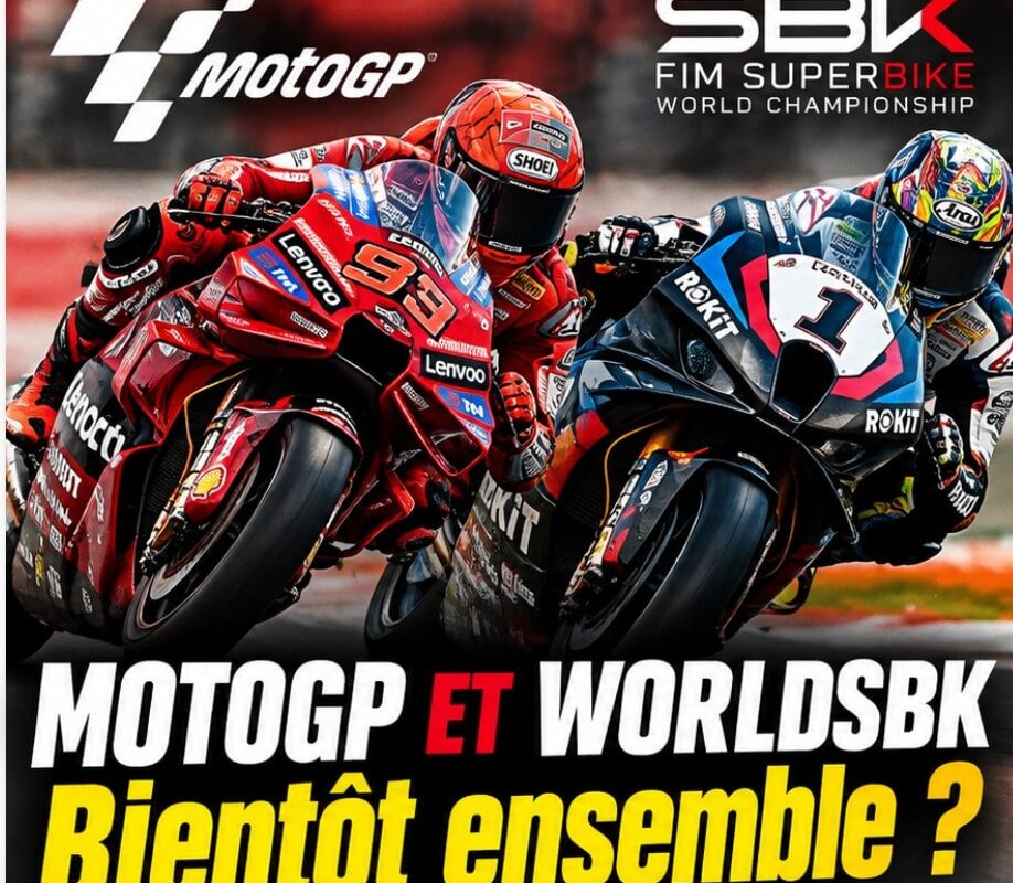 Motos de compétition sur le circuit Ricardo Tormo de Valence.