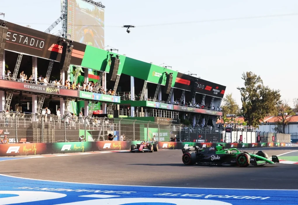 Le circuit Autódromo Hermanos Rodríguez à Mexico, cadre du Grand Prix du Mexique de Formule 1.