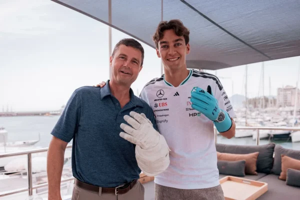 Reid Wiseman, ancien astronaute de la NASA et nouvel ambassadeur de l’écurie Mercedes en F1.